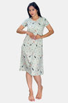 Sweetmoon Long T Shirt Nightdress - Green — thumbnail 1